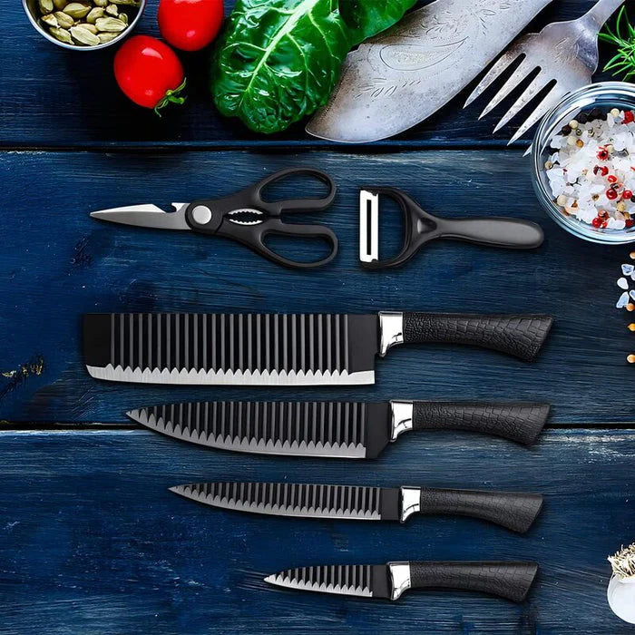 Kit Set De Cuchillos Antirresbalante