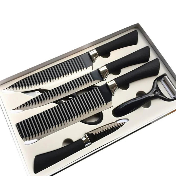 Kit Set De Cuchillos Antirresbalante