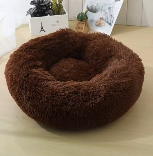 Cama Perro Mascota Antiestres Felpa
