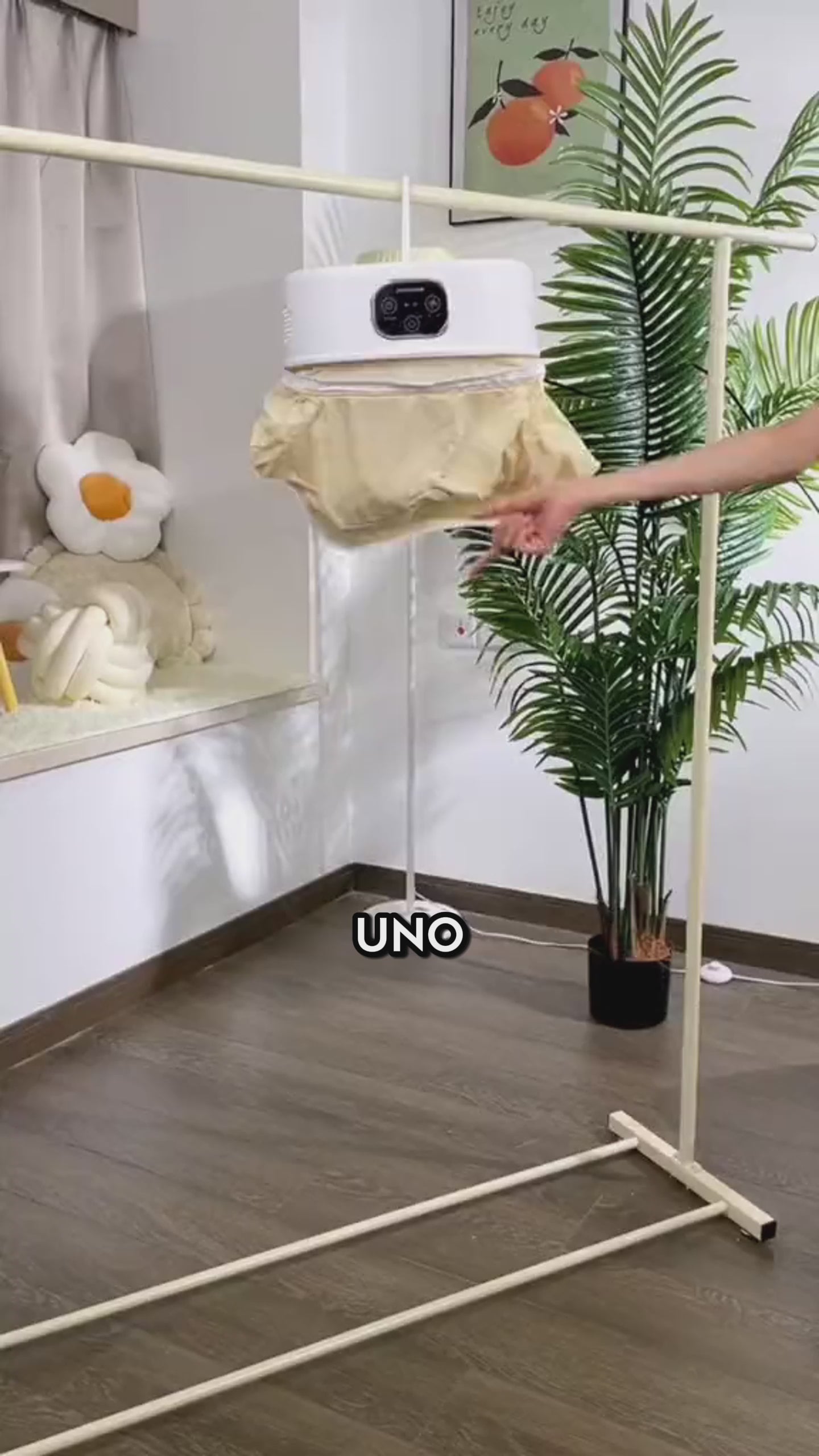 Secadora de Ropa Portátil con control remoto